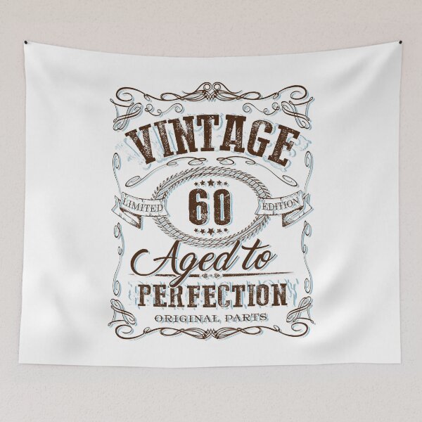 Item preview, 60th birthday Vintage gift idea vintage aged 60 birthday party designed and sold by LoveEveryWear.