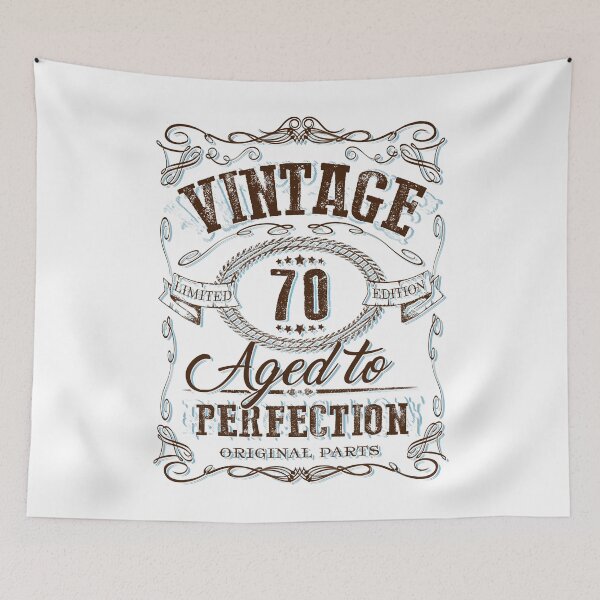 Item preview, 70th birthday Vintage gift idea vintage aged 70 birthday party designed and sold by LoveEveryWear.