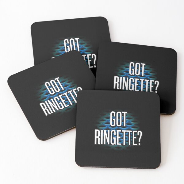 Item preview, 'Got Ringette?' (Black) designed and sold by The Button Gal.