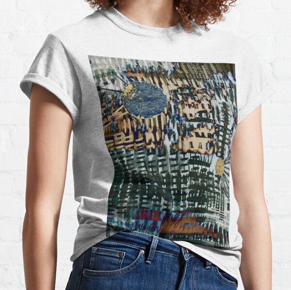 Line Art: Breakthrough & Camp : Abstract Classic T-Shirt
