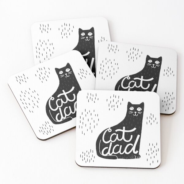 Item preview, Gato papá designed and sold by latheandquill.