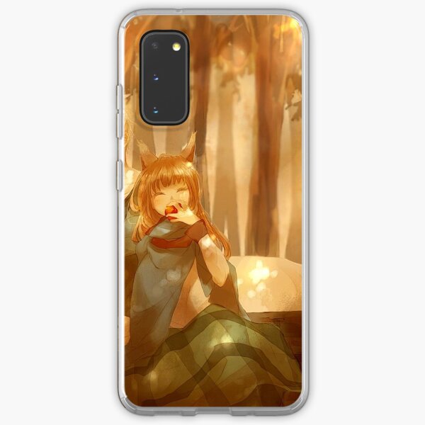 Spice and Wolf - Holo / Lawrence Samsung Galaxy Soft Case