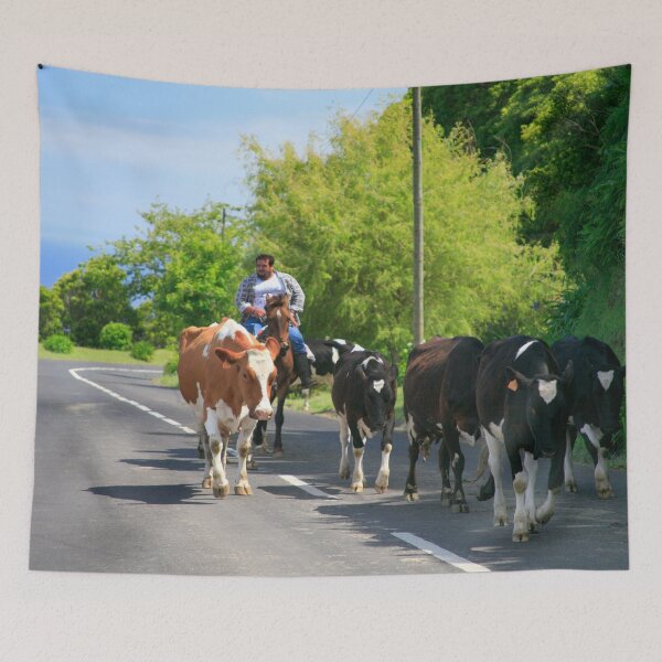Item preview, Farmer and cows designed and sold by Gaspar Avila.