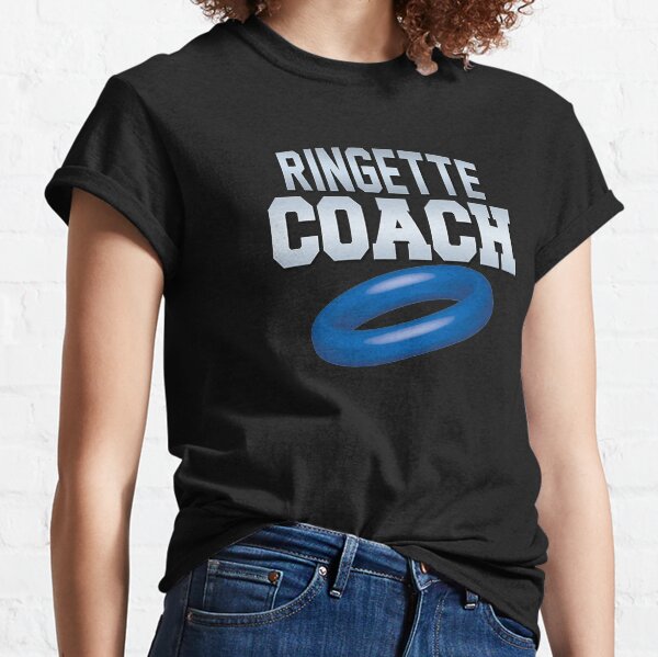 'Ringette Coach' (Black) Classic T-Shirt