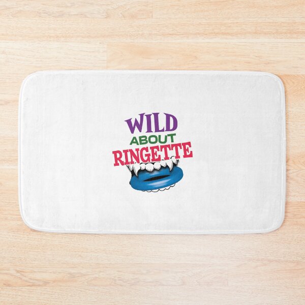 Item preview, 'Wild About Ringette' (White ALT) designed and sold by The Button Gal.