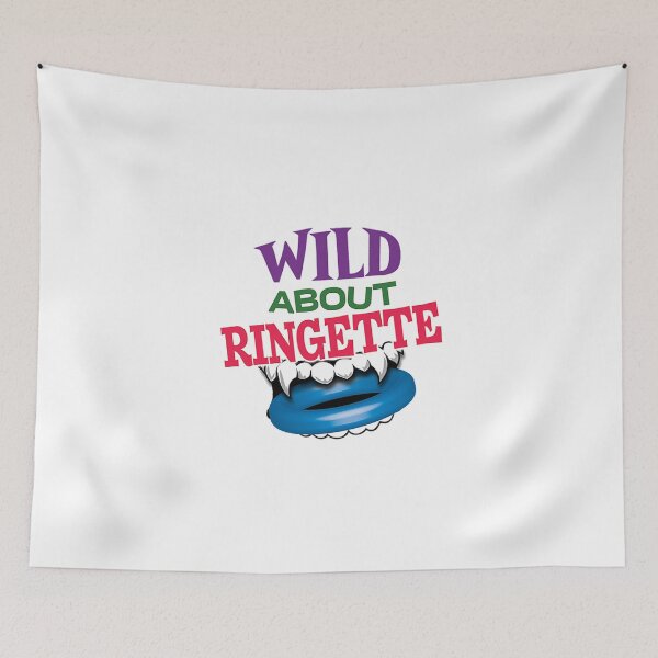 Item preview, 'Wild About Ringette' (White ALT) designed and sold by The Button Gal.