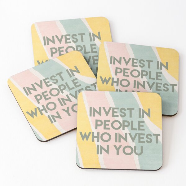 Item preview, Invest in people who invest in you! designed and sold by Cssens.