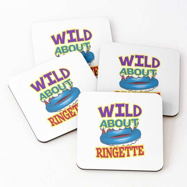 Item preview, 'Wild About Ringette' (White) designed and sold by The Button Gal.