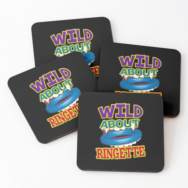 Item preview, 'Wild About Ringette' (Black) designed and sold by The Button Gal.