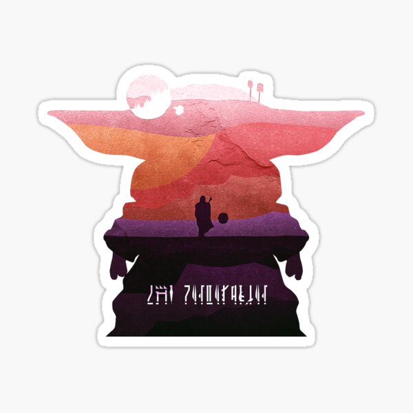 Star Wars - The Mandalorian - The Child Squishmies Stickers 