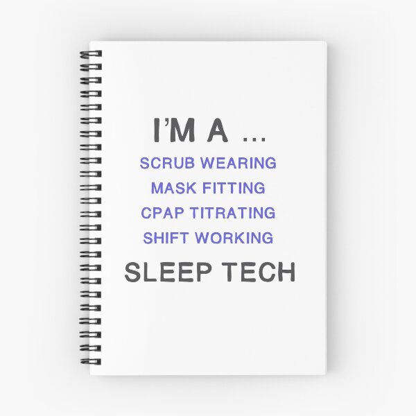 Item preview, I’m a sleep tech Purple  designed and sold by Sleepygirl2010.