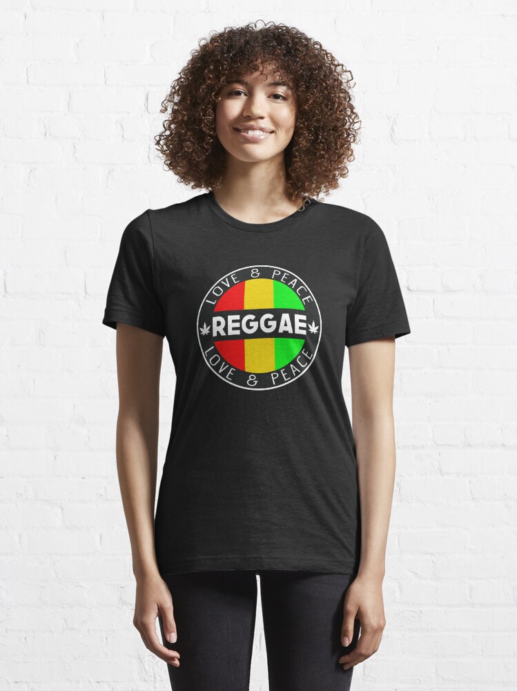 Alternative Ansicht von REGGAE LOVE & PEACE Essential T-Shirt