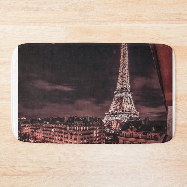 Item preview, Paris Nights Rose Gold - City Scene Aesthetic - Window View designed and sold by wildxinfinite.