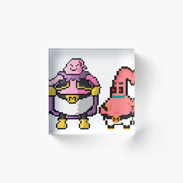 Majin Patrick and Majin buu Acrylic Block