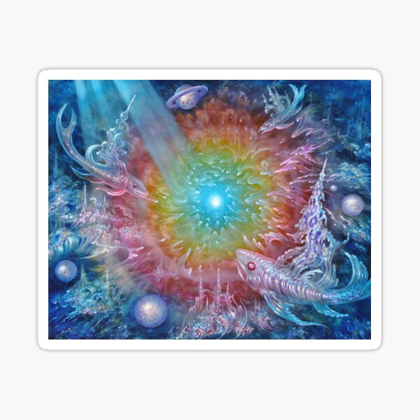 Passage of the Cosmic Barks Sticker