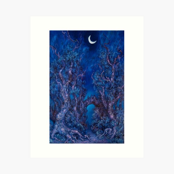 Aperçu de l'œuvre L'allée des amours nocturnes créée et vendue par ReonArgondian.