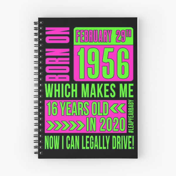 Item preview, 1956 - 56 - 16 NOW I CAN LEGALLY DRIVE PINK #leapyearbaby Girls and Womens Funny Leaper Leapling Leap Year Birthday Gifts, Shirts, Tshirts designed and sold by GabiBlaze.