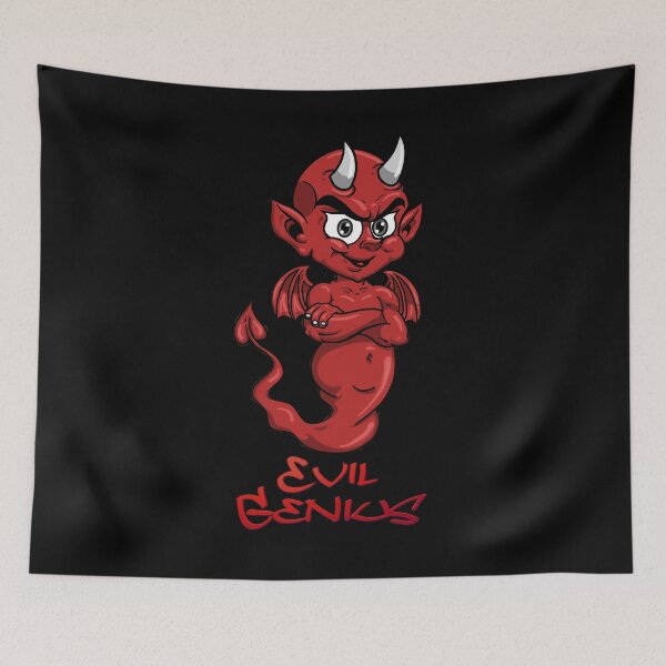 Item preview, Evil Genius - For the Smart Little Devil in Your Life  by Amanda M Lucas designed and sold by Amanda Lucas.