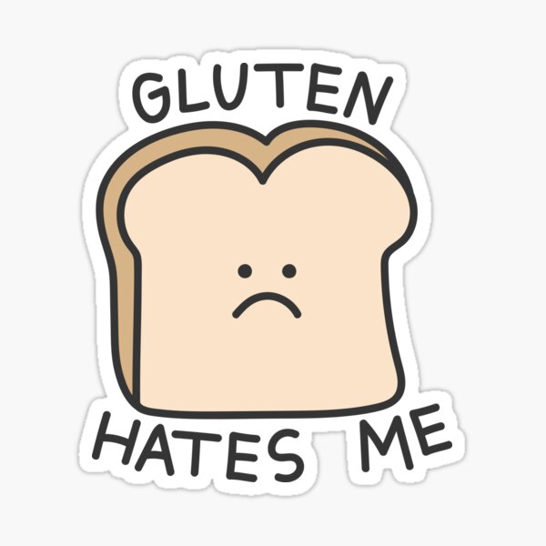 Gluten Free Toaster - Coeliac Sticker for Sale by Fan Favourite Franchises