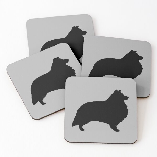 Item preview, Shetland Sheepdog Silhouette(s) designed and sold by Jenn Inashvili.