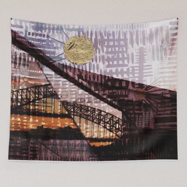 Item preview, Line Art: Breakthrough & Australia Harbor designed and sold by Lori  Arbel.