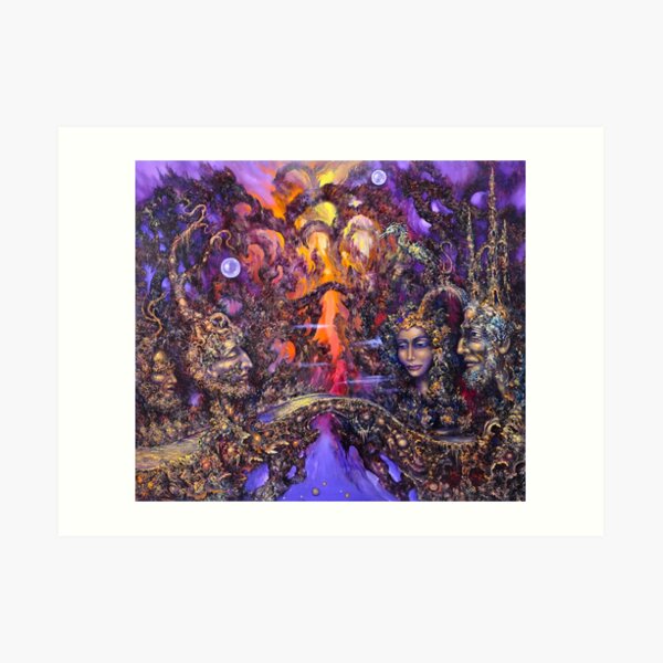 Customs Bridge of the Covert Conscience Art Print