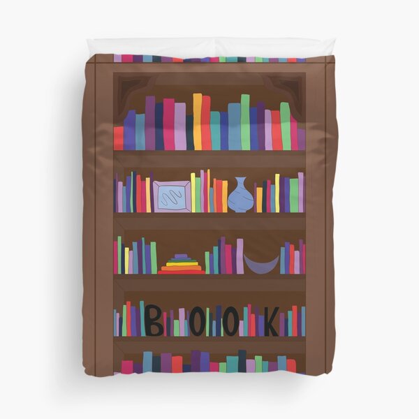 Funda de edredón Estante para libros 