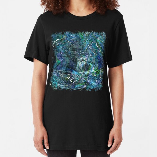 The Atlas Of Dreams - Color Plate 100 Slim Fit T-Shirt