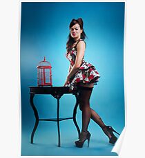 Pin-up Girl Poster