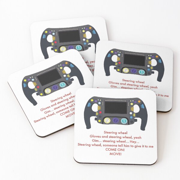 Item preview, Formula 1 Kimi Raikonnen Steering Wheel Quote designed and sold by jazz3602.