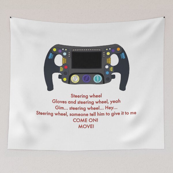 Item preview, Formula 1 Kimi Raikonnen Steering Wheel Quote designed and sold by jazz3602.