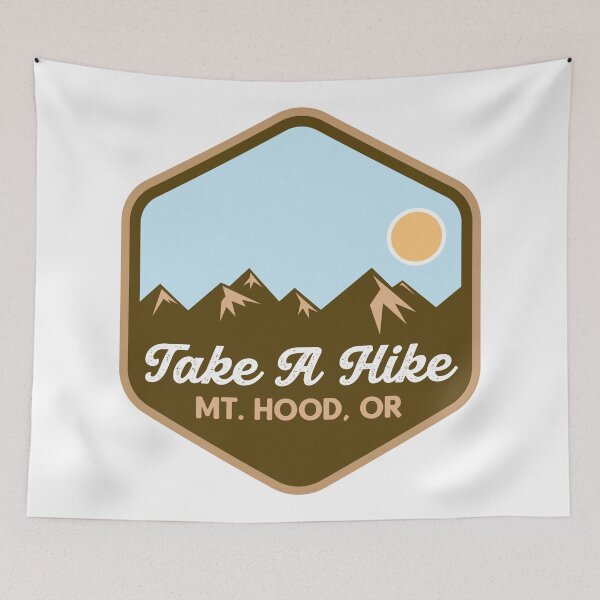 Item preview, Take A Hike  - Mount Hood, Oregon  designed and sold by HolidayShirts.