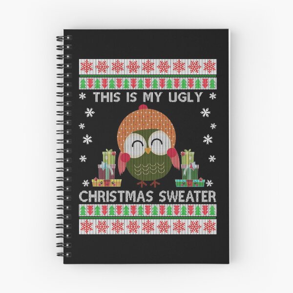 Item preview, Christmas funny gift ugly happy holidays Cute Owl christmas gift idea for xmas present Merry christmas designed and sold by LoveEveryWear.