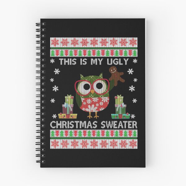 Item preview, Christmas funny gift ugly happy holidays Cute Owl christmas gift idea for xmas present Merry christmas designed and sold by LoveEveryWear.