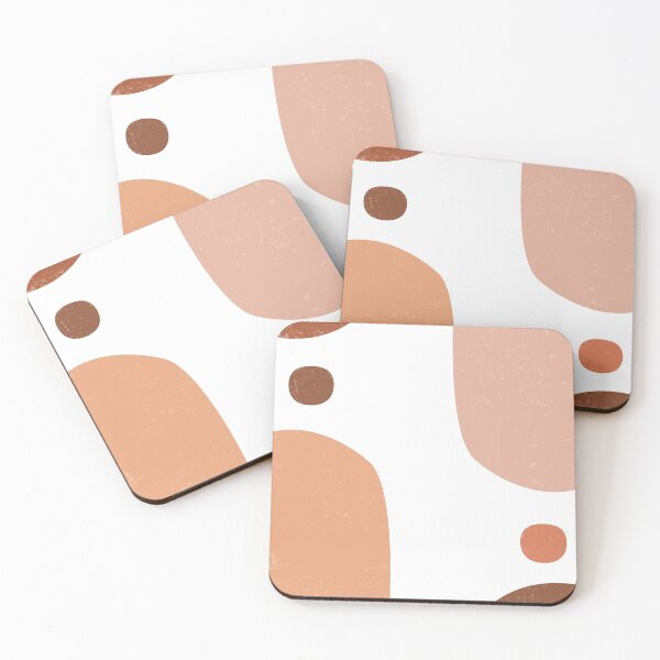 Item preview, Terracotta Abstract 41 - Modern, Contemporary Art - Abstract Organic Shapes - Brown, Burnt Sienna designed and sold by Studio Grafiikka.