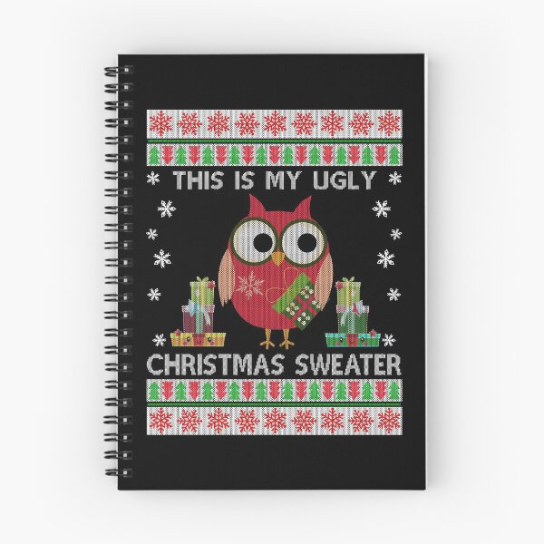 Item preview, Christmas funny gift ugly happy holidays Cute Owl christmas gift idea for xmas present Merry christmas designed and sold by LoveEveryWear.