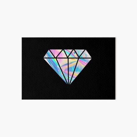 Holographic diamond Art Board Print for Sale by nikolaysparkov