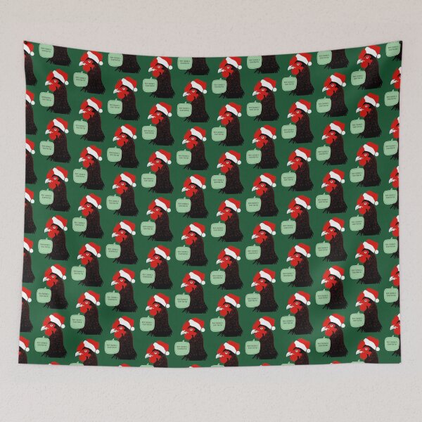 Item preview, Merry Chookmas from Christmas Santa Chicken  designed and sold by Leah Lux.