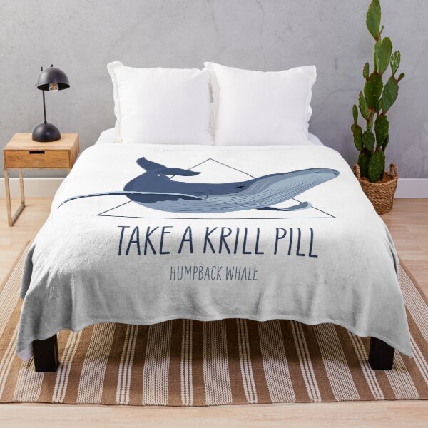 Item preview, Take a Krill Pill - Humpback Whale designed and sold by thesailfish.