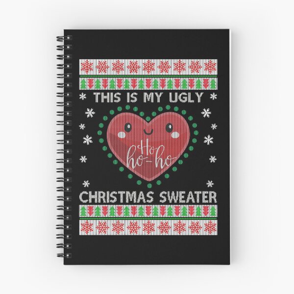 Item preview, Christmas funny gift ugly happy holidays Cute Heart christmas gift idea for xmas present Merry christmas designed and sold by LoveEveryWear.