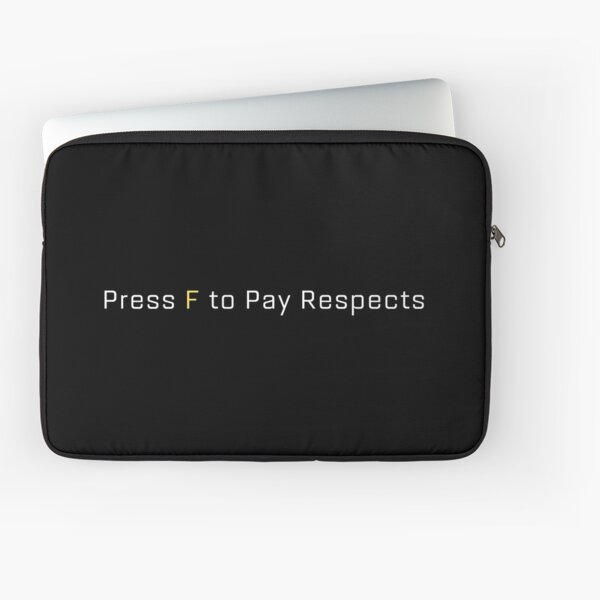 Press F to Pay Respects Greeting Card for Sale by patrickwilson