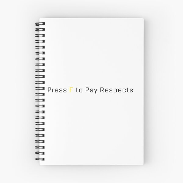 Item preview, Press F to Pay Respects designed and sold by patrickwilson.