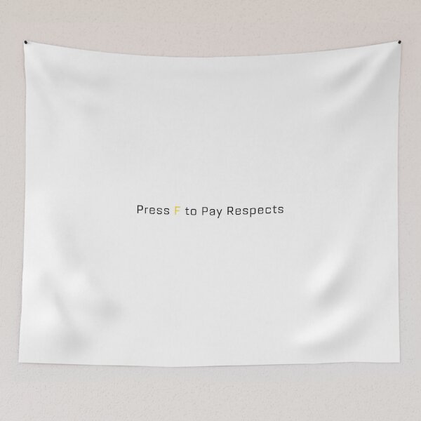 Item preview, Press F to Pay Respects designed and sold by patrickwilson.