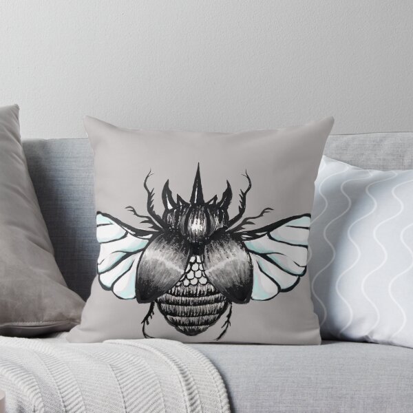 Item preview, little black beetle designed and sold by rocketwizard.