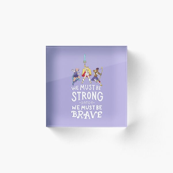 Best Friend Squad Theme Song Acrylic Block