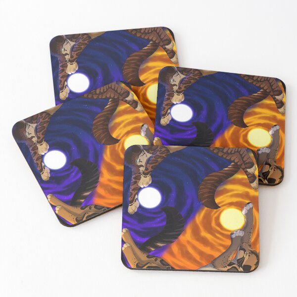 Item preview, Skoll and Hati designed and sold by vertigocrime.