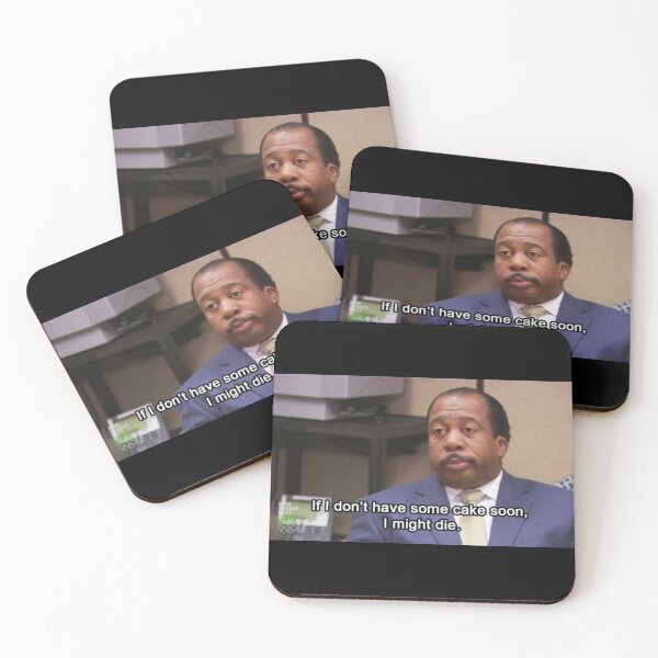 Item preview, Stanley Hudson if I don’t have some cake soon I might die the office designed and sold by calamity02.