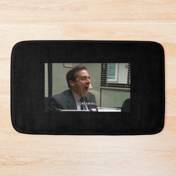 Item preview, the office the office michael Scott screaming designed and sold by calamity02.