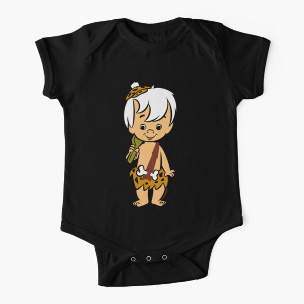 Bam Bam Rubble Short Sleeve Baby One-Piece