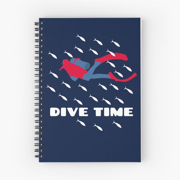 Item preview, Dive Time Scuba Diver in a School of fish underwater designed and sold by Good-Find.